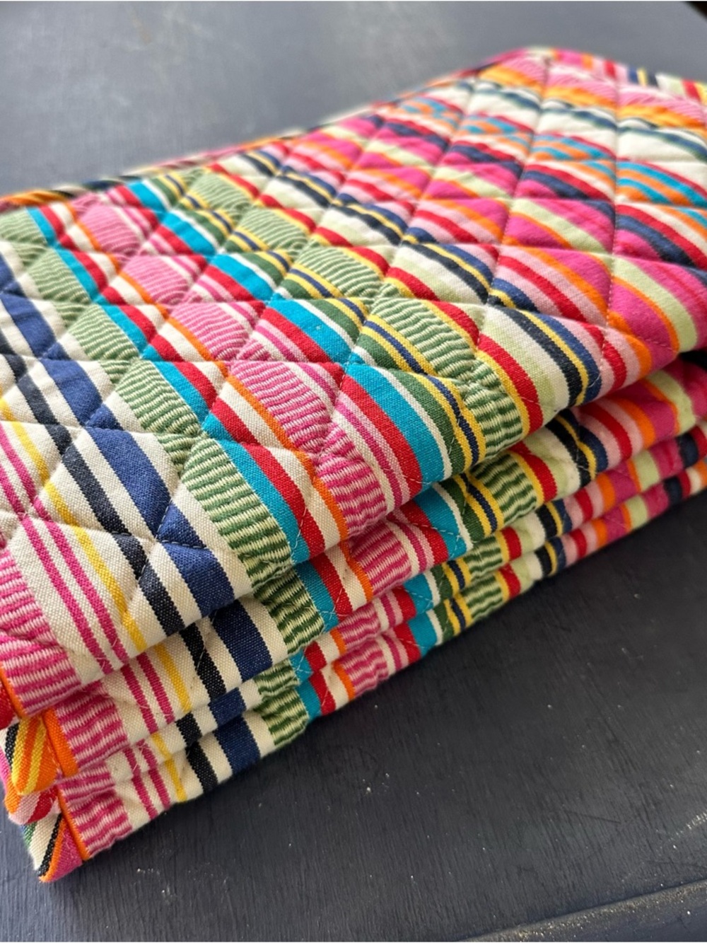 Annie Selke Striped Placemats Set of 4